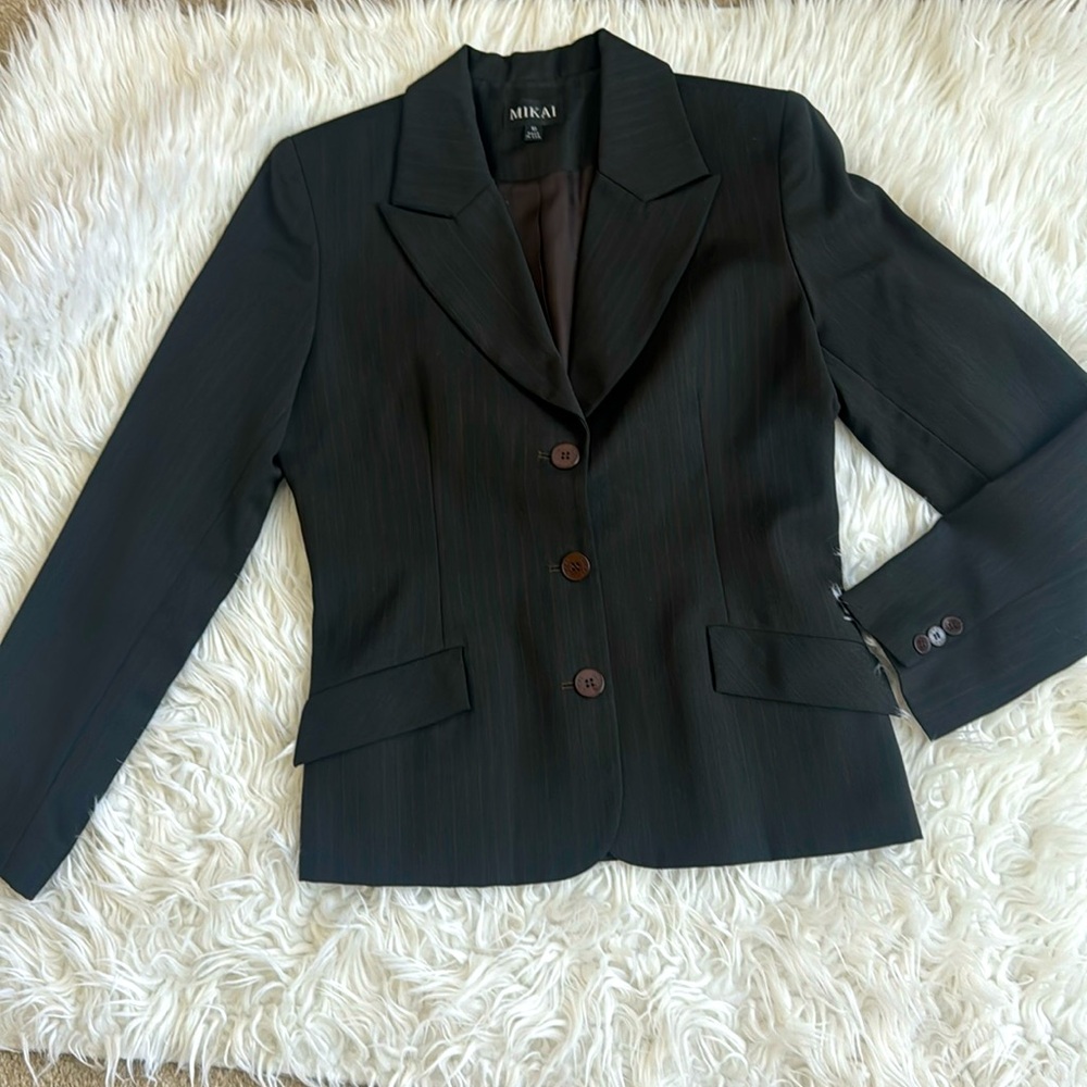 Pinstripe Blazer/ suit